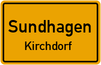 Kirchstraße in SundhagenKirchdorf