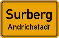Straßenverzeichnis Surberg Andrichstadt