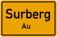 Straßenverzeichnis Surberg Au