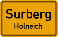 Straßenverzeichnis Surberg Holneich