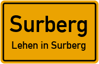Straßenverzeichnis Surberg Lehen in Surberg