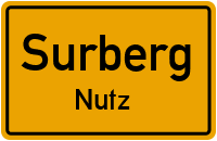 Straßenverzeichnis Surberg Nutz
