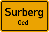 Bergstraße in SurbergOed