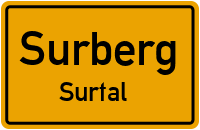 Straßenverzeichnis Surberg Surtal
