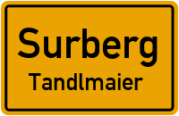 Straßenverzeichnis Surberg Tandlmaier