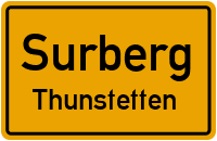 Straßenverzeichnis Surberg Thunstetten