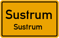Gartenstraße in SustrumSustrum