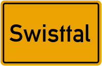 Ortsschild von Gemeinde Swisttal in Nordrhein-Westfalen