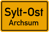 Deichweg in Sylt-OstArchsum
