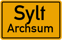 Deichweg in SyltArchsum
