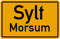 Dwaarslöper in SyltMorsum