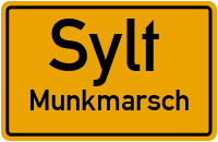 Straßenverzeichnis Sylt Munkmarsch