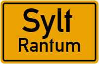 Straßenverzeichnis Sylt Rantum