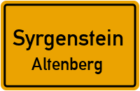 Schulstraße in SyrgensteinAltenberg