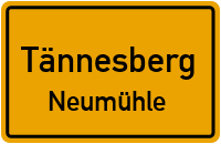 Neumühle in TännesbergNeumühle