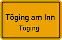 Hauptstraße in Töging am InnTöging