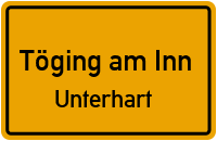 Engfurter Straße in Töging am InnUnterhart