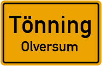 Eiderweg in TönningOlversum