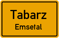 Inselsbergstraße in TabarzEmsetal