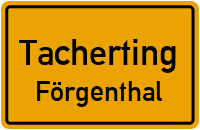Kirchenweg in TachertingFörgenthal