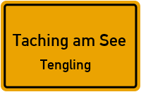 Weinbergstraße in Taching am SeeTengling
