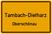 Rennsteig in Tambach-DietharzOberschönau