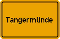 City Sign Tangermünde