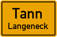 Langeneck in TannLangeneck