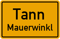 Mauerwinkl in TannMauerwinkl