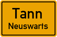 Apfelbacher Straße in TannNeuswarts