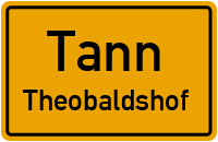 Rhönbergstraße in TannTheobaldshof