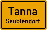 Straßen in Tanna Seubtendorf