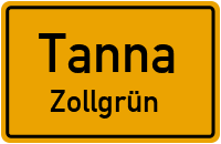 Straßenverzeichnis Tanna Zollgrün