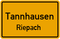 Straßenverzeichnis Tannhausen Riepach