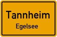 Straßenverzeichnis Tannheim Egelsee