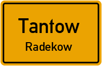 Vorwerkallee in TantowRadekow