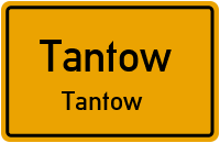 Schulstraße in TantowTantow