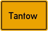 Damitzower Straße in Tantow