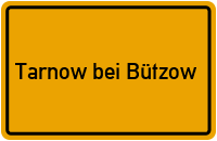 City Sign Tarnow bei Bützow