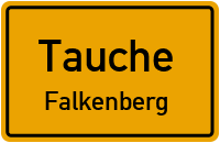 Falkenberger Haupttraße in TaucheFalkenberg