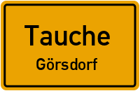 Schmiedeweg in TaucheGörsdorf