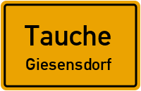 Trebatscher Weg in TaucheGiesensdorf