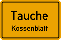 Weg Zur Schafbrücke in TaucheKossenblatt
