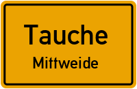 Kranichweg in TaucheMittweide