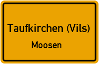 Mitterfeldstraße in Taufkirchen (Vils)Moosen