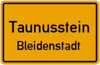 Schulstraße in TaunussteinBleidenstadt