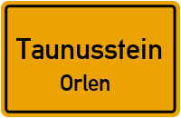 Saalburgstraße in TaunussteinOrlen