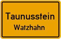 Borner Straße in TaunussteinWatzhahn