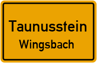 Scheidertalstraße in TaunussteinWingsbach
