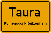 Gasse in TauraKöthensdorf-Reitzenhain